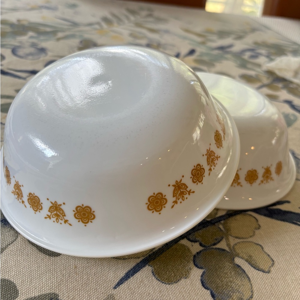 Corning Corelle Butterfly Gold 8" Vegetable Bowl